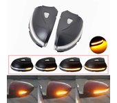 For VW Passat B7 CC Scirocco MK3 Jetta MK6 EOS Beetle R LED Dynamic Turn Signal Blinker Sequential Side Mirror Indicator Light