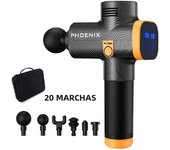 Phoenix A2 Massage Gun Muscle Relaxation Deep Tissue Massager Dynamic Vibrator Back Portable Handheld Display Fascia Gun Massage