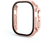 Glass+case For Apple Watch Ultra 1-2 49mm strap smartwatch PC Bumper+Screen Protector Tempered HD Cover iwatch band Accessories