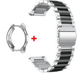Band+Case for Samsung Galaxy Watch 6 5 4 44mm 40mm Classic 46mm 42mm Stainless Steel Bracelet Galaxy Watch 3 5 Pro 41 45mm Strap