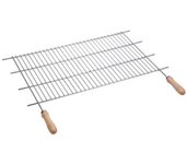 Parrilla barbacoa SAUVIC ZN 100x40 mango madera 2480