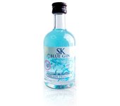 Lote de 10 Gin sk blue 5cl. Ginebras para Bodas detalles pequeñas