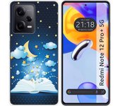 Funda Silicona para Xiaomi Redmi Note 12 Pro+ Plus 5G diseño Libro Cuentos Dibujos