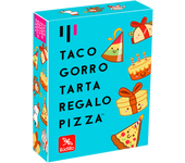 Taco Gorro Tarta Regalo Pizza. juego de mesa de agudeza visual. Ludilo