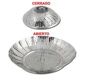 Menaje metaltex cocedor a vapor inox vaporette 14-23 cm 254300