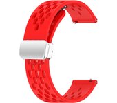 18mm 20mm 22mm Silicone Strap for Garmin Vivoactive 3 4/Venu 2/3 Plus/SQ2/Vivomove 3 Band for Forerunner 165 168 245 255 265 645