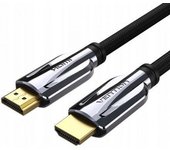 Cable HDMI 2.1 8K Vention AALBG/ HDMI Macho - HDMI Macho/ 1.5m/ Gris y Negro