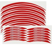 Llanta DE LA RUEDA neumáticos de goma para motocicleta Círculo Kit Component Red Racing