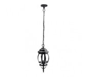 FABRILAMP Colgante Exterior Aluminio Caelum 1xe27 Negro Faroles