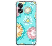 Tumundosmartphone Funda Silicona Antigolpes para Oppo A18 diseño Flores 05 Dibujos