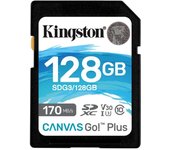 Kingston Canvas Go! Plus SD 128GB class 10 U3 V30