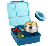 Four-Grid Lunch Box With Insulated Soup, For Teenagers And Workers At School, Canteen, Back School