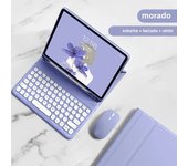 Bluetooth Mouse Keyboard for iPad 10th 2022 10.9 inch Pro 10.5 Air 3 10.2 8 9th Cover Air 5 Air 4 Pro 11 Foldable Stand Case