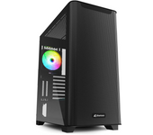 Caja sharkoon m30 rgb atx 2xusb3.0 sin fuente rgb