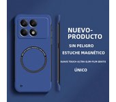 Ultra Thin Hard PC Magnetic Frameless Phone Case For Xiaomi Poco X6 Pro F3 F4 F5 Pro Matte Pure Color Solid Cover