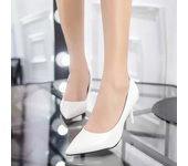Women Shoes Pointed Toe Pumps Patent Leather Dress Red 8CM High Heels Boat Shoes Shadow Wedding Shoes Shoes for Wedding Women