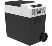 Nevera/Congelador eléctrica  50 litros con ruedas y compresor 12/220V, rango de temperatura +10/-22ºC     Nevera Portatil
