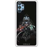 Funda original compatible con Samsung Galaxy A32 - JL Multipersonaje fondo Negro