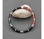 38mm*31.5mm Flat Resin Aluminium Watch Bezel Insert Fits SKX007 SKX009 SRPD Watch Case NH36 NH35 Movement Men Watch Parts