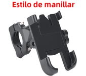 Motorcycle Mobile Phone Holder for iPhone Xiaomi Universal Rearview Mirror Handlebar Holder Bicycle Cycling Aluminum Alloy Stand