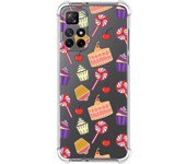 Funda Silicona Antigolpes para Xiaomi Redmi Note 11s 5G diseño Dulces 01 Dibujos