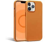 Original For Magsafe Animation Leather Case For iPhone 13 Mini 14 15 16 Pro Max Plus Magnetic Wireless Charging Shockproof Cover