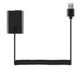 USB Charging Cable NP-FW50 Dummy Battery Spring Wire for Sony A7 A7R A7S A7M A7II A7S2 A7M2 A7R2 A6500 A6300 DC Coupler