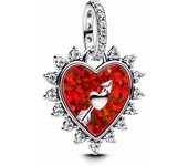 Charm Colgante Flecha Corazón Giratorio Pandora