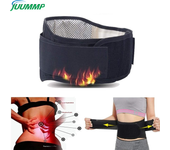 JUUMMP Tourmaline Self-heating Magnetic Therapy Waist Belt Lumbar Support Back Waist Support Brace Double Banded Adjustable