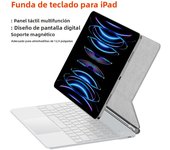 Toocki Backlight Magic Keyboard For iPad Air 4 5 Detachable Bluetooth Wireless Keyboard Case For 11 12.9 inch iPad Pro 2018 2022