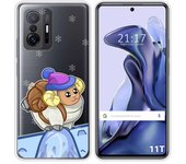 Funda Silicona Transparente para Xiaomi 11T 5G / 11T Pro 5G diseño Cabra Dibujos