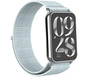 Suitable for Xiaomi bracelet 9 pro strap, nylon strap, Velcro loop strap, metal connector For miband 8 pro replacement strap
