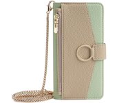 Crossbody Wallet Phone Case for Oneplus Nord N30 N20  Oneplus 8 7 Pro5 5T 7T 6 Leather Case Cover with Metal Chain Funda Coque