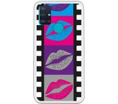 Funda compatible con Samsung Galaxy M51 - Besos Rodaje