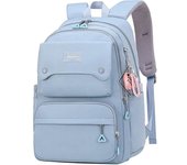 Mochila informal para chicas adolescentes, mochila para escuela secundaria, mochila para mujer para viajes diarios, bolsa para computadora portátil