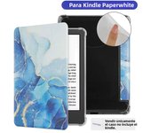 For Kindle Paperwhite 2024 Case 12th Generation 7 inch Signature Edition Transparent Soft TPU Cover Magnetic Pouch Cover Shell