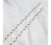 Flat Shoelaces for Sneakers Gradient Rainbow Ice Cream Shoe Laces Casual High Canvas Tennis Shoelace for AF1 Women Shoestrings