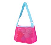 Beach Toy Mesh Bag Kids Shell Storage Bag Beach Toy Seashell Bag Mesh Pool Bag Sand Toys Swimming Accessories For Boys And Girls