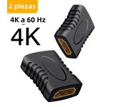 8K HDMI 2.1 Extender Female To Female HDMI-Compatible for Laptop PC TV PS3 PS4 Monitor HDMI Cable Extension Adapter Connector