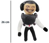 New Skibidi Toilet Plush Toys Titan Speakerman Camera TV Man Cartoon Speaker Titan Drill Clockman Plush Soft Stuffed Doll Gifts