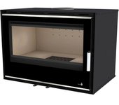TERMOFOC - Estufa de Leña Insertable con Turbina Modelo PORTIMAO C795 de 8 kW
