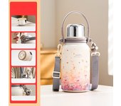 GIANXI Stainless Steel Vacuum Flasks Ice Cup Cold Insulation Cup Portable Cup Thermos Cup Brings High Capacity Thermo Bottle