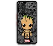 Matte Case for Samsung Galaxy A55 A54 A53 A52 A52s A51 A14 A13 A12 A35 A34 A32 A21s A23 A33 A50 Marvel Avengers Groot Deadpool