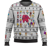 Meliodas And Elizabeth 7 Deadly Sins Ugly Christmas Sweater Christmas Sweater Gift Santa Claus Pullover Men 3D Sweatshirt And