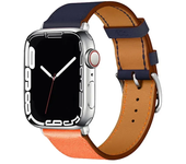 Leather Watch band for Apple Watch Straps 46mm 44mm 41mm 45mm 38-42mm 40mm 49mm bracelet iWatch series 10-Ultra 9-8-7-SE-6-5-4-3