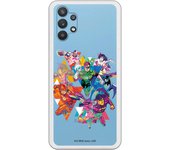 Funda original compatible con Samsung Galaxy A32 - JL Multipersonaje Colores Claros