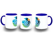 MERCHANDMANIA TAZA COLOR logo profesional meteorologia clima climatico color mug