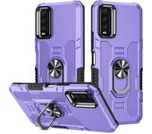 Case For VIVOY21 Y21T A E 4G Magnetic Holder Ring Case For VIVOY20i Y20S Y17 Y16 Y15S Y15A Y12A Y11 Shockproof Armor Back Cover