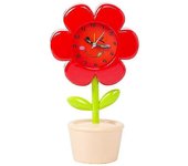 Reloj de Alarma Estéreo-Digital Mudo Flor Reloj despertador
