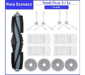 Main Side Brush HEPA Filter Mop Rag Cloth For Yeedi Floor 3 Station Robot Vacuum Cleaner Spare Parts Accessories